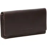 The Chesterfield Brand Cuir porte-monnaie Tirol Harmonica Wallet Brown marron foncé
