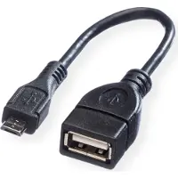 Value Câble USB - Micro-USB Type B (mâle) vers USB (femelle)