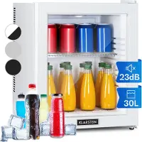 Klarstein Brooklyn 32 Mini-réfrigérateur porte vitrée compartiments LED