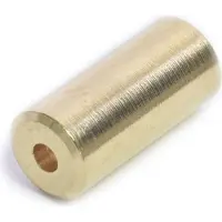 Wheels Manufacturing Embouts de câble en aluminium, 5mm, 50 pcs. en flacon doseur, black
