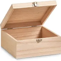 Zeller Boîte de rangement, 20 x 20 x 9,5 cm, 15125