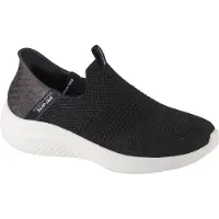 SKECHERS Slip on 'Slip-Ins Ultra Flex 3.0 Smooth Step' noir denim