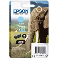 Epson 24XL (C13T24354012) - Cyan clair - Cartouche d'encre - Grande capacité