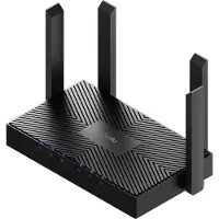 Cudy Routeur sans fil WR3000 Gigabit Ethernet double bande (2,4 GHz / 5 GHz) Noir