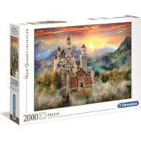 Clementoni , le Puzzle européen Made in Italie Puzzle Neuschwanstein, Allemagne - 2000 pièces