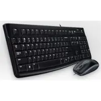 Logitech Mk120 Combo Keyboard And Mouse French Noir