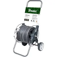 Bradas Chariot à tuyau mobile 1/2", 50m WL-W2B50 WHITE SILVER PLUS BR-WL-W2B50