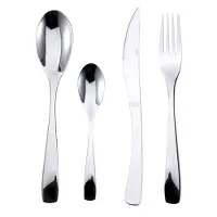 Bergner Renberg 24 pcs. Set de couverts de table Couverts en acier inoxydable RB-4559