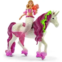 Schleich bayala 70593 Sirène-Feya sur une licorne
