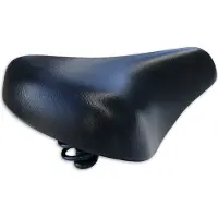 Falko Selle de vélo ABi Evo en mousse confort avec chariot de selle noir