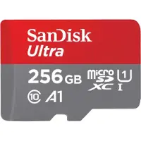 SanDisk Carte mémoire microSDXC Ultra 256 Go sans adaptateur