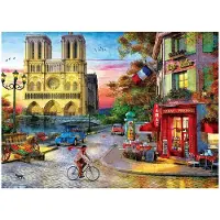 Eurographics Notre-Dame avec coucher de soleil