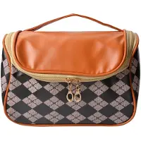 Juleeze Sac bandoulière JZTB0055 pour femme, noir et beige, dimensions : 22 x 13 x 14 cm