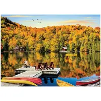 Eurographics Puzzle Lakeside Cottage Quebec - 1000 pièces