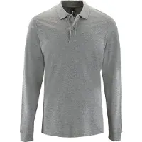 Sols Herren Perfect Long Arm Pique Polo Shirt PC2912 (M) (Marineblau)