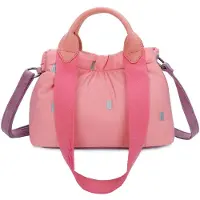 Fritzi aus Preußen sac à épaule bandoulière sac à main Izzy Mini Pink Puffy Nylon Crossbody Bag Bubble rose