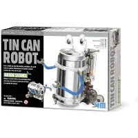4M Kit de construction de robot - Tin Can Robot, Kidz Robotix