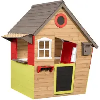 Swing King Playhouse en bois oscillant -conte de fées