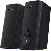 Trust Haut-parleurs Pc Gxt 612 Cetic Éclairage Rgb Bluetooth Noir (24970)