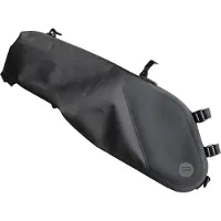 Selle Royal Sacoche de selle Extra Large grise/noire, 7,0ltr, avec système de clips ICS, noir