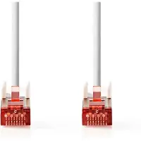 Nedis Câble Réseau Cat7 Ccgl85221wt150 S/ftp Lszh 15 M