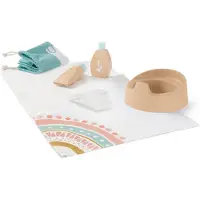 Miniland Set Hygiene Wood S Doll Multicolore Enfants