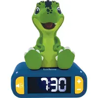 Lexibook Dino Alarm Clock Vert One Size / EU Plug 220V