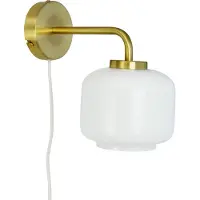 Dyberg Larsen Applique Murale , Arp, Or / laiton, Salon / séjour, Verre, Design