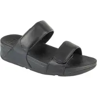 FitFlop Lulu Chaussons en cuir ajustables Damen