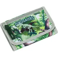 Baagl Portefeuille pour enfants - Porte-monnaie pour garçons - Porte-monnaie, mini-monnaie, porte-monnaie à pièces (Dinosaures)
