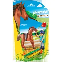 Playmobil country 9259 ecuyere avec cheval