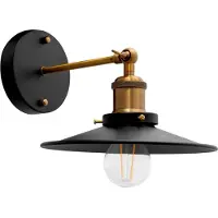 Toolight Lampe Murale Porto Black