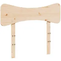 vidaXL Tête de lit 90 cm en pin massif