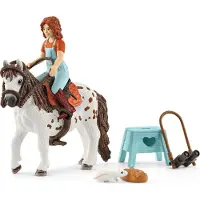 Schleich 42518 Horse Club 42518 Mia & Spotty Spielfiguren-Set