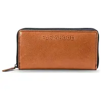 Farmhood porte-monnaie Memphis Wallet Cognac marron clair