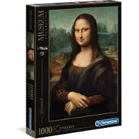 Clementoni Museum Collection - Puzzle de 1000 pièces - Musée du Louvre - Leonardo - Mona Lisa