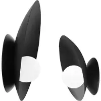 Toolight Applique Murale APP1188-1W Black
