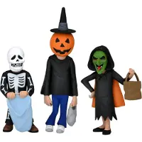 NECA Halloween III Toony Terrors Pack de 3 figurines Trick or Treaters 15 cm NECA04485