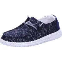 HeyDude Chaussure à lacets 'Wendy Sox' bleu marine / blanc
