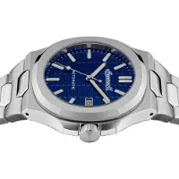 Ingersoll Montre analogique pour homme Montre élégante en acier inoxydable argenté UIN11801