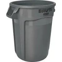 Brute Poubelle Rubbermaid grise 121 L