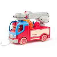 Woody Camion de pompiers avec sons et lumières
