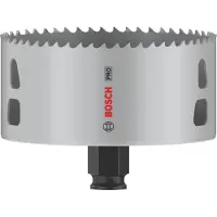Bosch Accesorios Pc Plus Wood Hole Saw 102 Mm Argenté