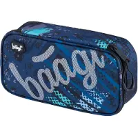 Baagl Trousse à crayons pour garçons - Trousse pour accessoires d'écriture - Fournitures scolaires Trousse à crayons, étui à crayons, trousse pour l'école (structures de skate)