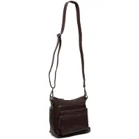 The Chesterfield Brand Cuir sac à épaule bandoulière sac à épaule Ronda Shoulderbag Brown marron foncé