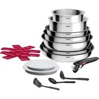 Tefal Cook Eat Ingenio L881SF04 Batterie de cuisine 15 pièces