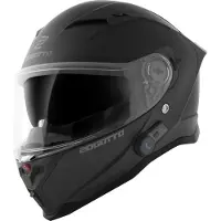 Bogotto H153 BT Mat Noir Bluetooth Casque Taille XS