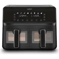 Lauben Friteuse à air chaud DualZone 8000BC LBAFMDZAF80BA