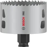 Bosch Pc Plus Wood Hole Saw 76 Mm Argenté