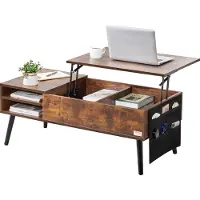 Vevor Table basse avec plateau relevable